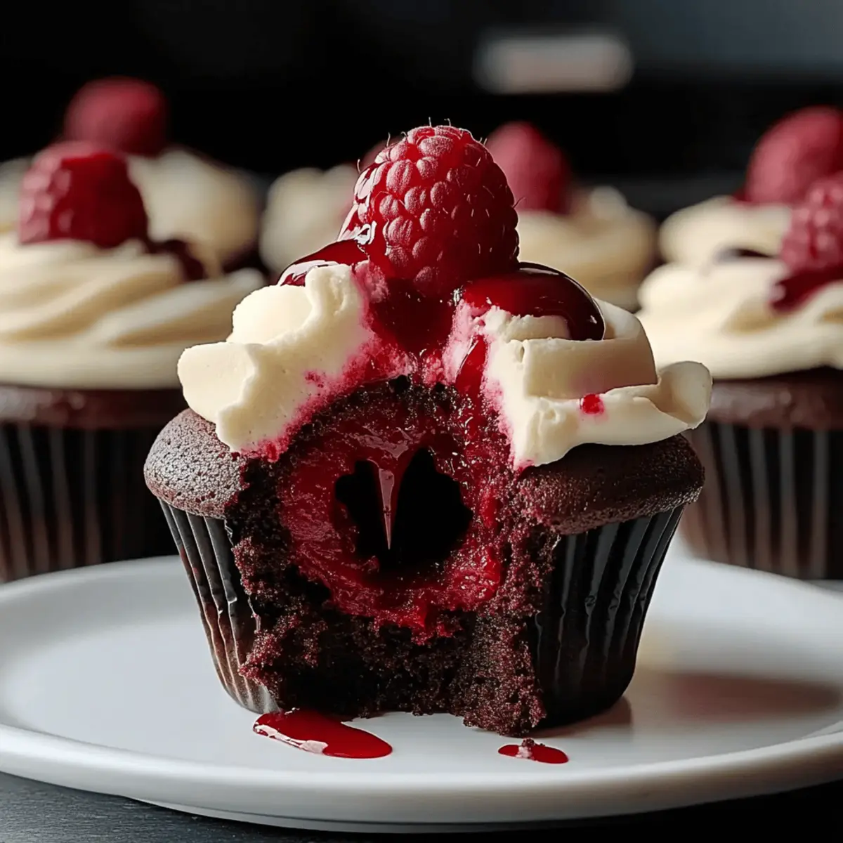 Halloween Vampire Bite Cupcakes for a Spooktacular Delight