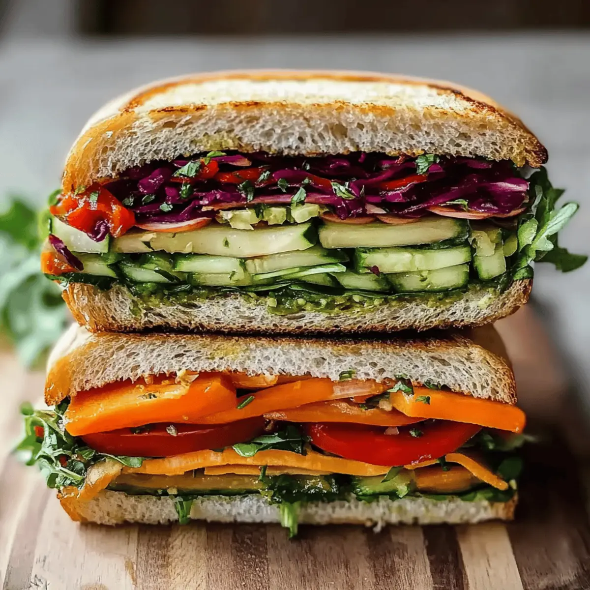 Ultimate Veggie Sandwich: Fresh, Fun, and Fully Customizable