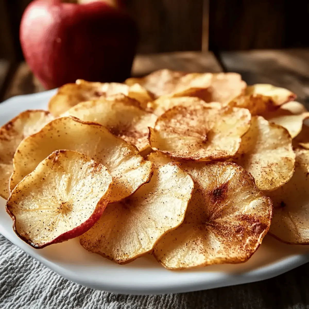 Homemade Baked Apple Chips: Crispy, Healthy, Irresistible!