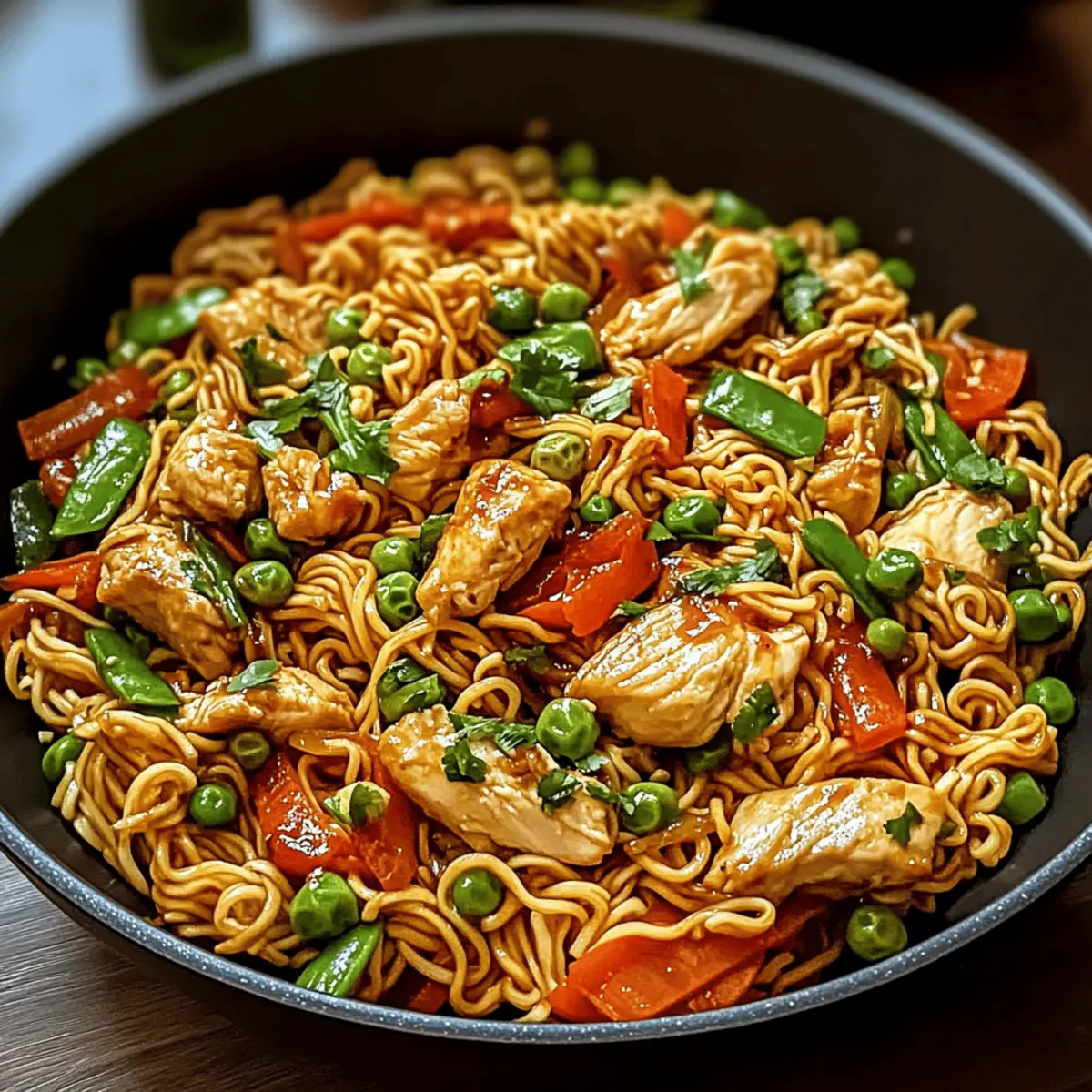 Savor Every Bite of Chicken Ramen Stir Fry in 30 Minutes