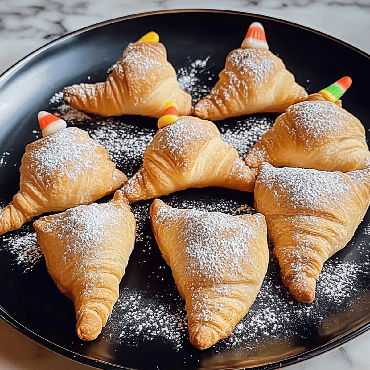 Spooky Crescent Roll Witch Hats – Easy Halloween Treats for Fun