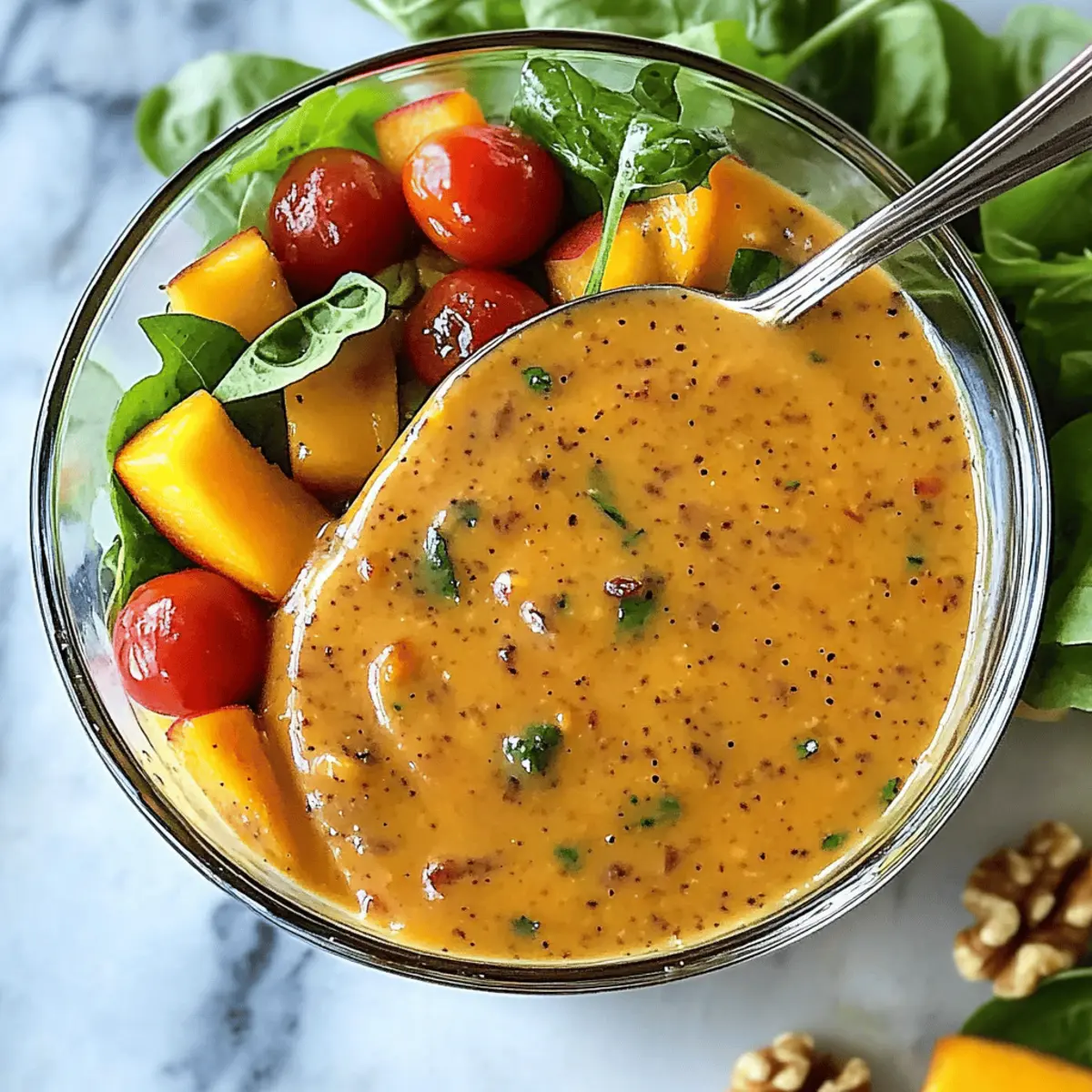 Peach Honey Dijon Balsamic Vinaigrette: A Summer Delight
