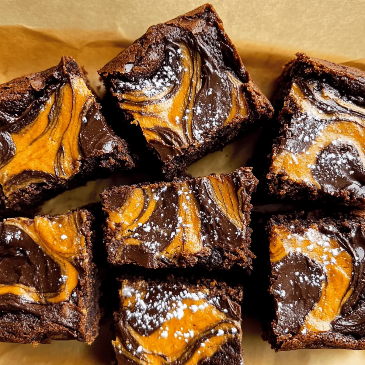 Decadent Pumpkin Brownies That Melt in Your Mouth