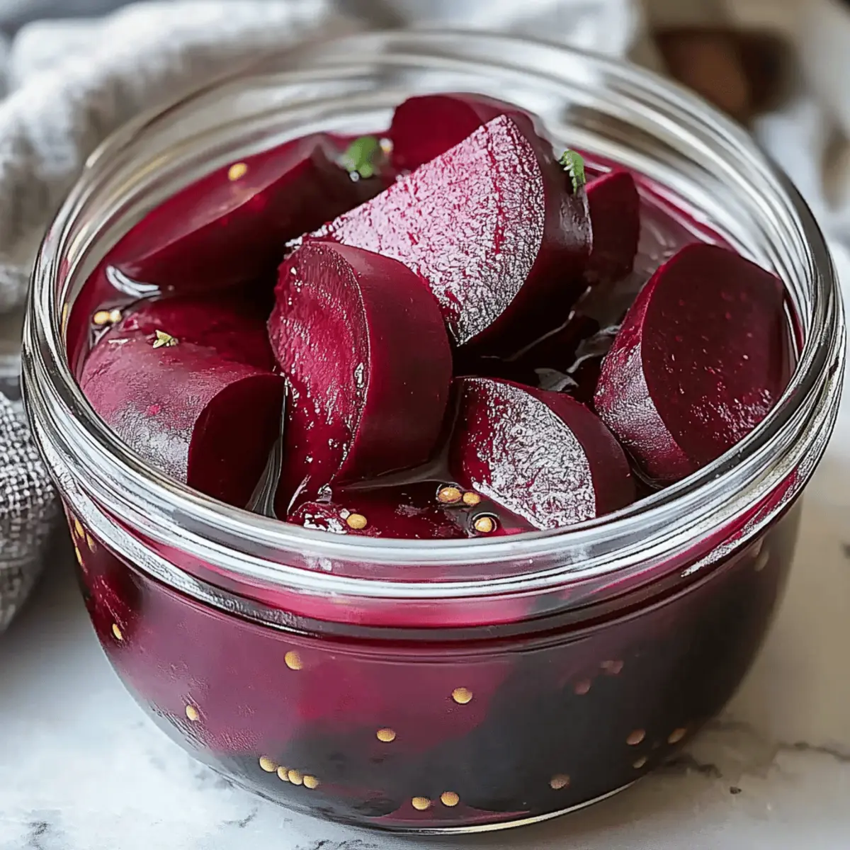 Tangy Homemade Pickled Beets: Vibrant Flavor in Every Bite