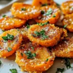 Crispy Smashed Carrots