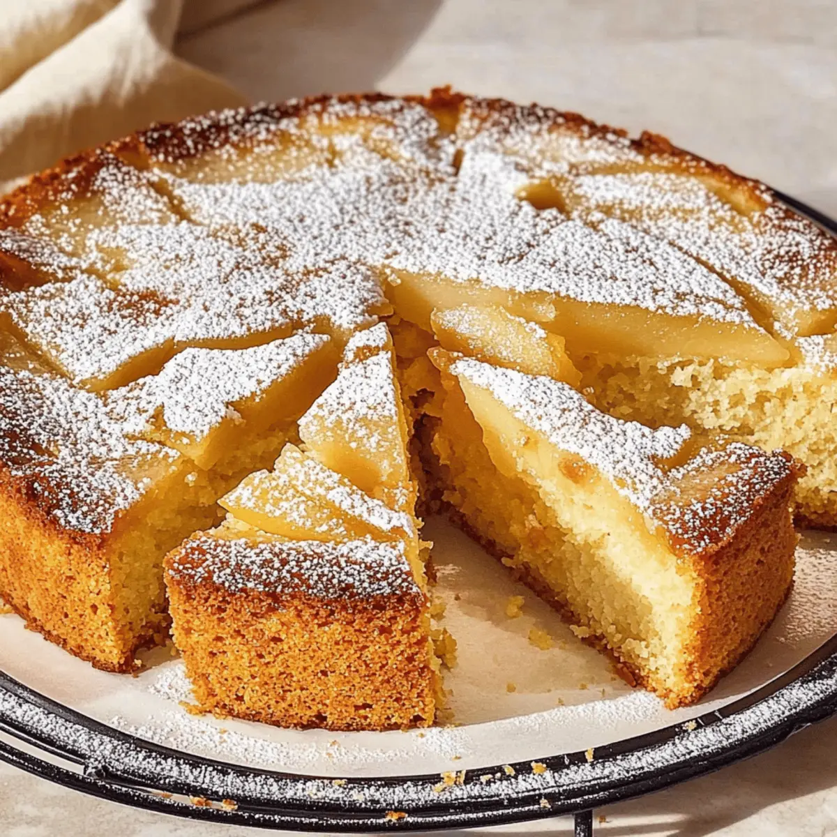 Delicious Pear and Almond Cake: Simple Joy in Every Slice