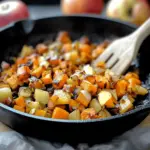 Caramelized Sweet Potato Apple Hash Browns