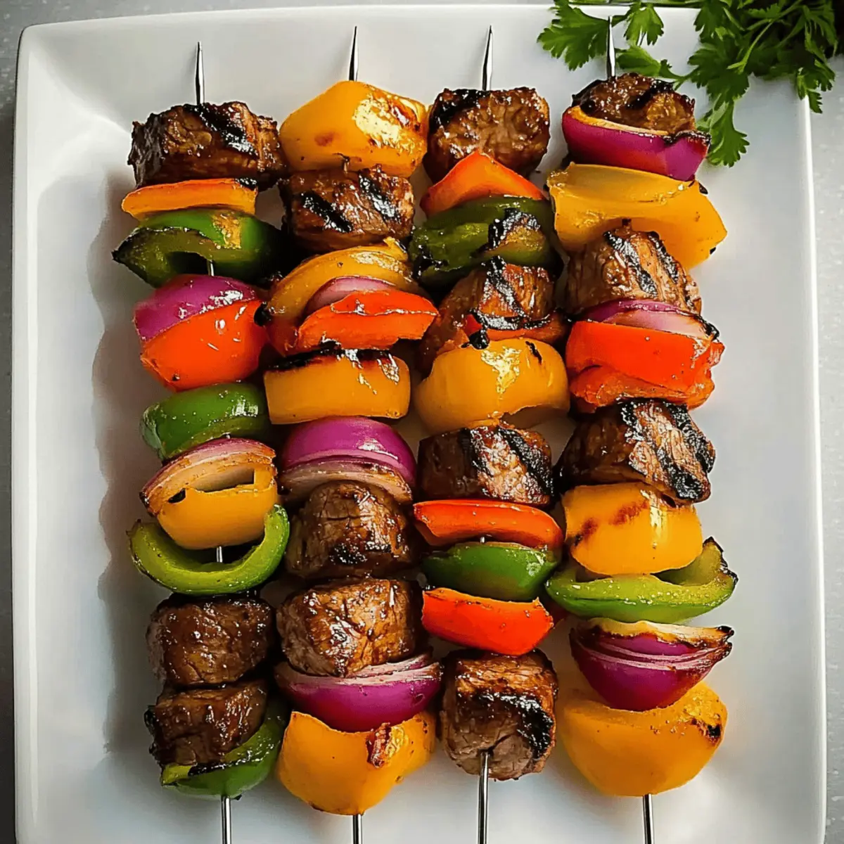 Zesty Fajita Steak Kabobs for a Flavor-Packed Family Feast
