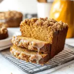 Pumpkin Bread with Maple Glaze