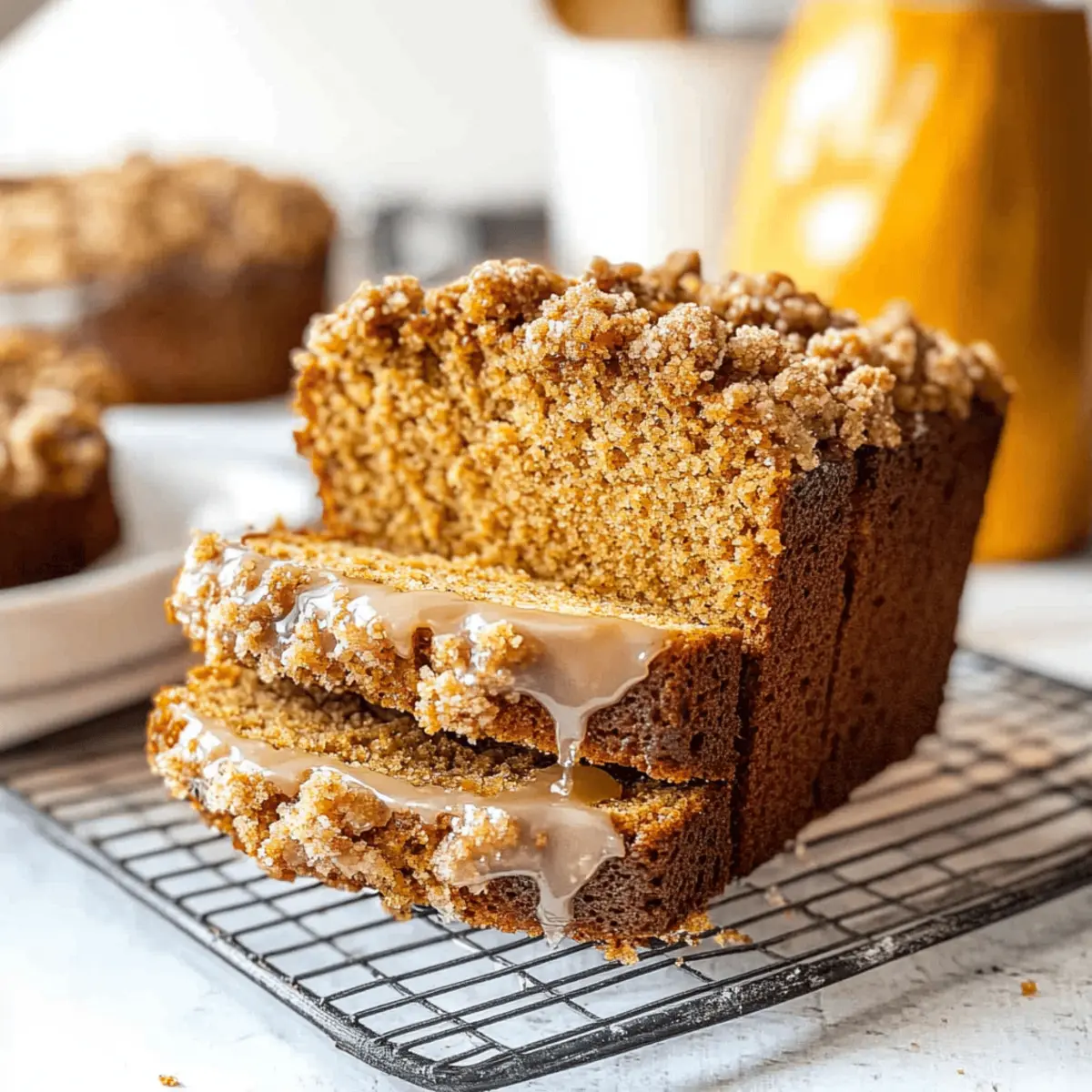 Irresistibly Moist Pumpkin Bread with Maple Glaze Magic