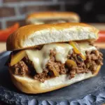 Philly Cheese Steak Sloppy Joes