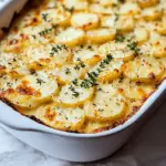 Cheesy Garlic Scalloped Potatoes