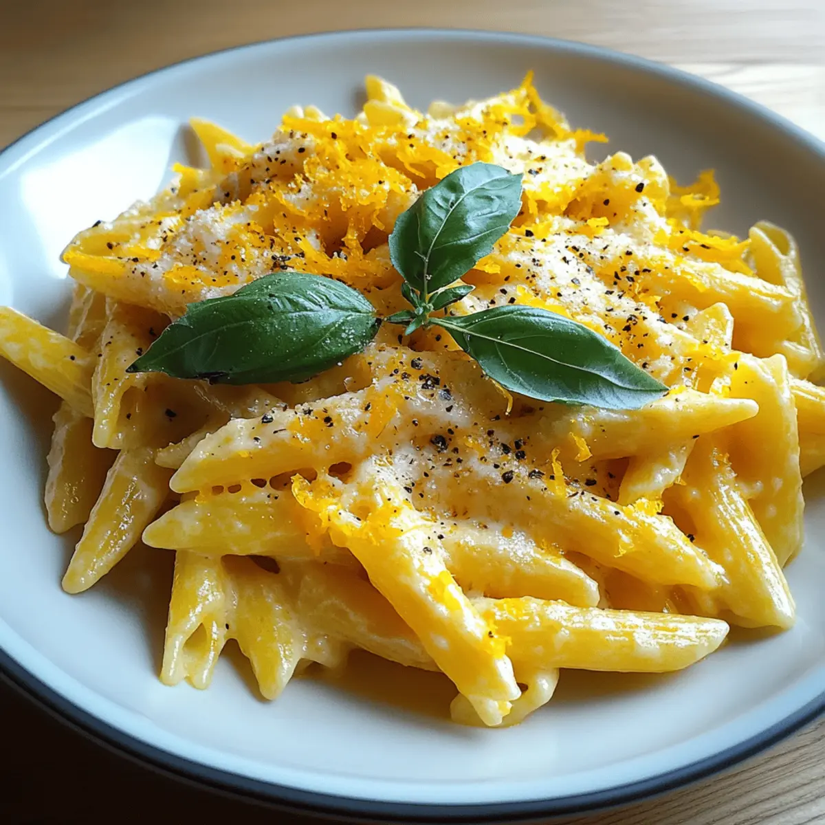 Cheesy Orange Pasta: Creamy Comfort with a Citrus Twist