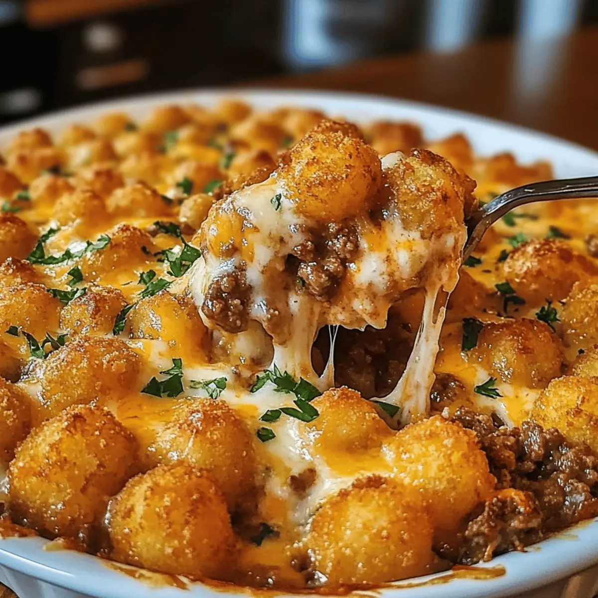 Tater Tot Casserole: Easy, Cheesy Dinner for the Family