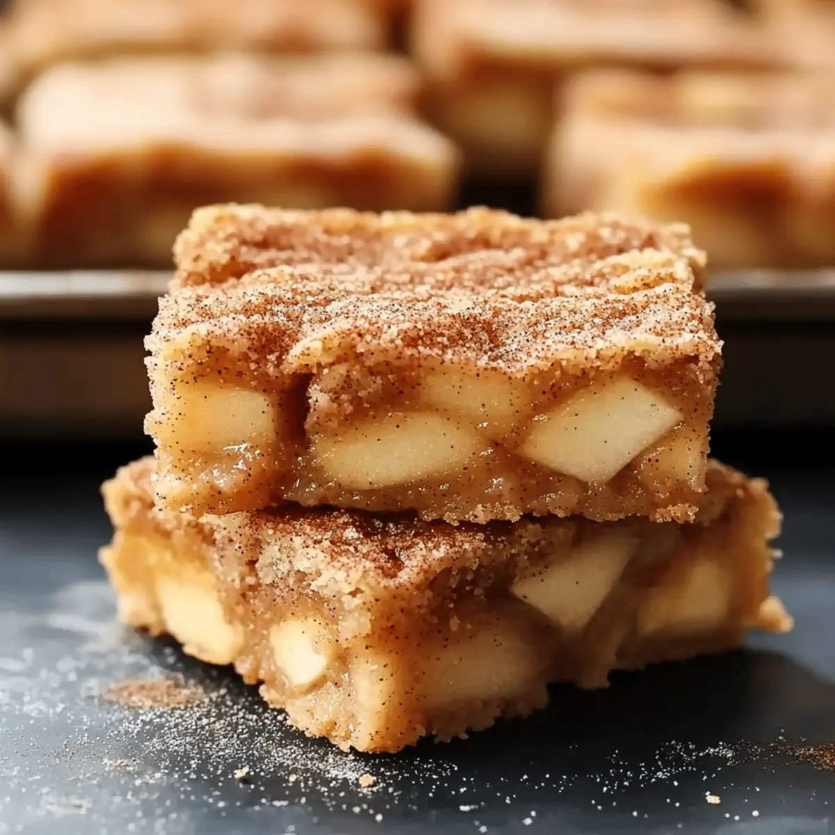 Delicious Apple Snickerdoodle Bars for Cozy Fall Evenings