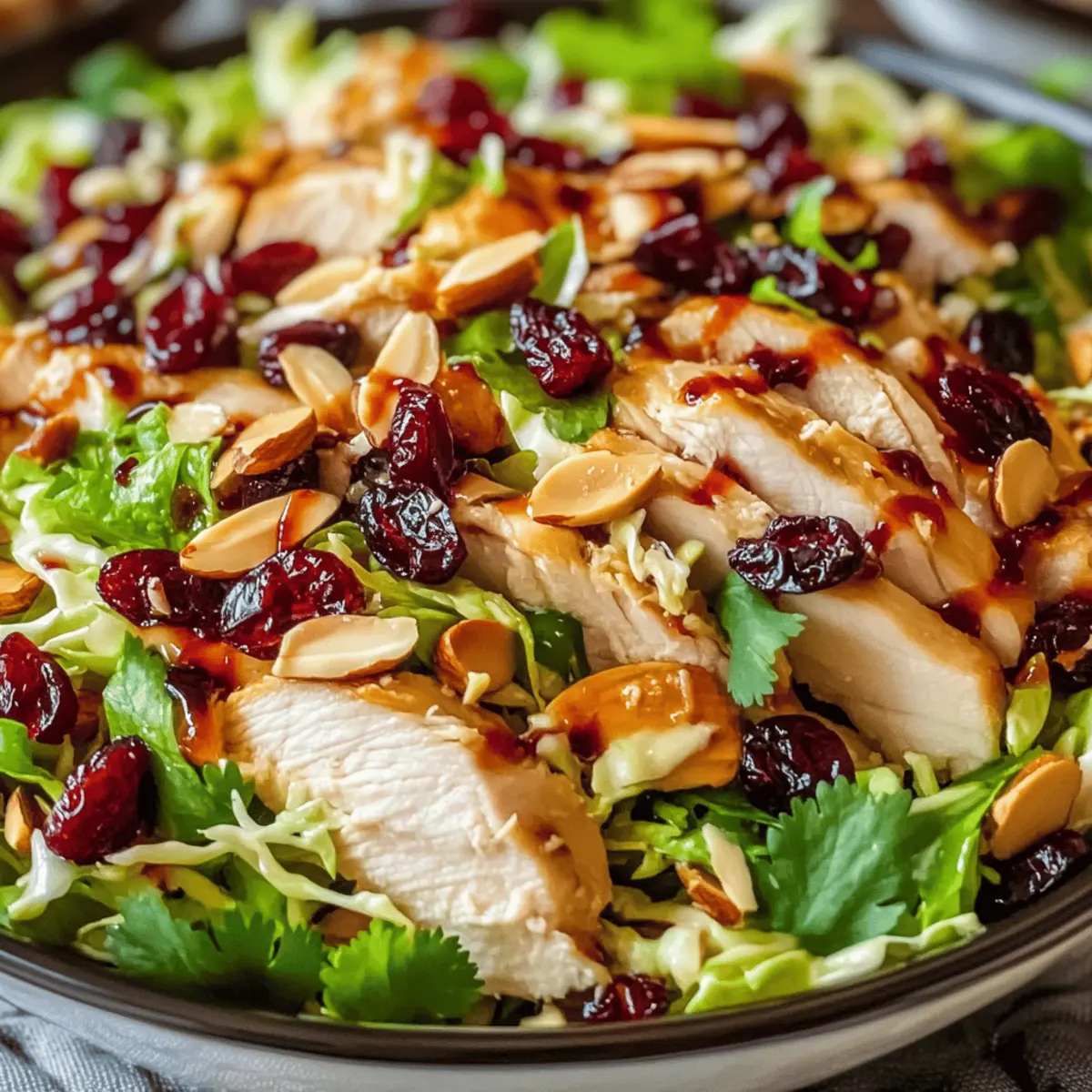Crispy Asian Chicken Cranberry Salad You’ll Crave Every Day