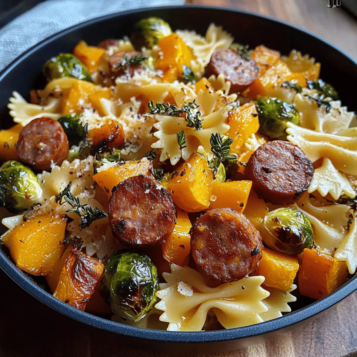 Autumn Sausage Pasta Squash: Your Cozy Fall Dinner Solution