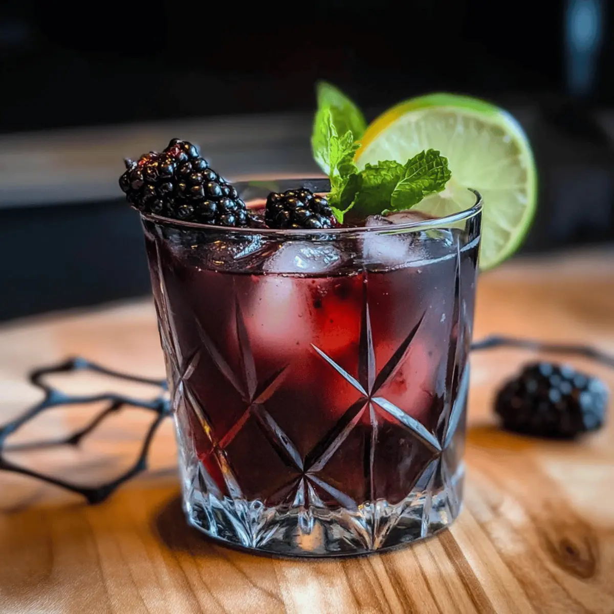 Black Magic Mocktail: Spooktacular Halloween Refreshment