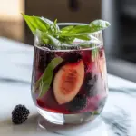 Blackberry Basil Blast Mocktail