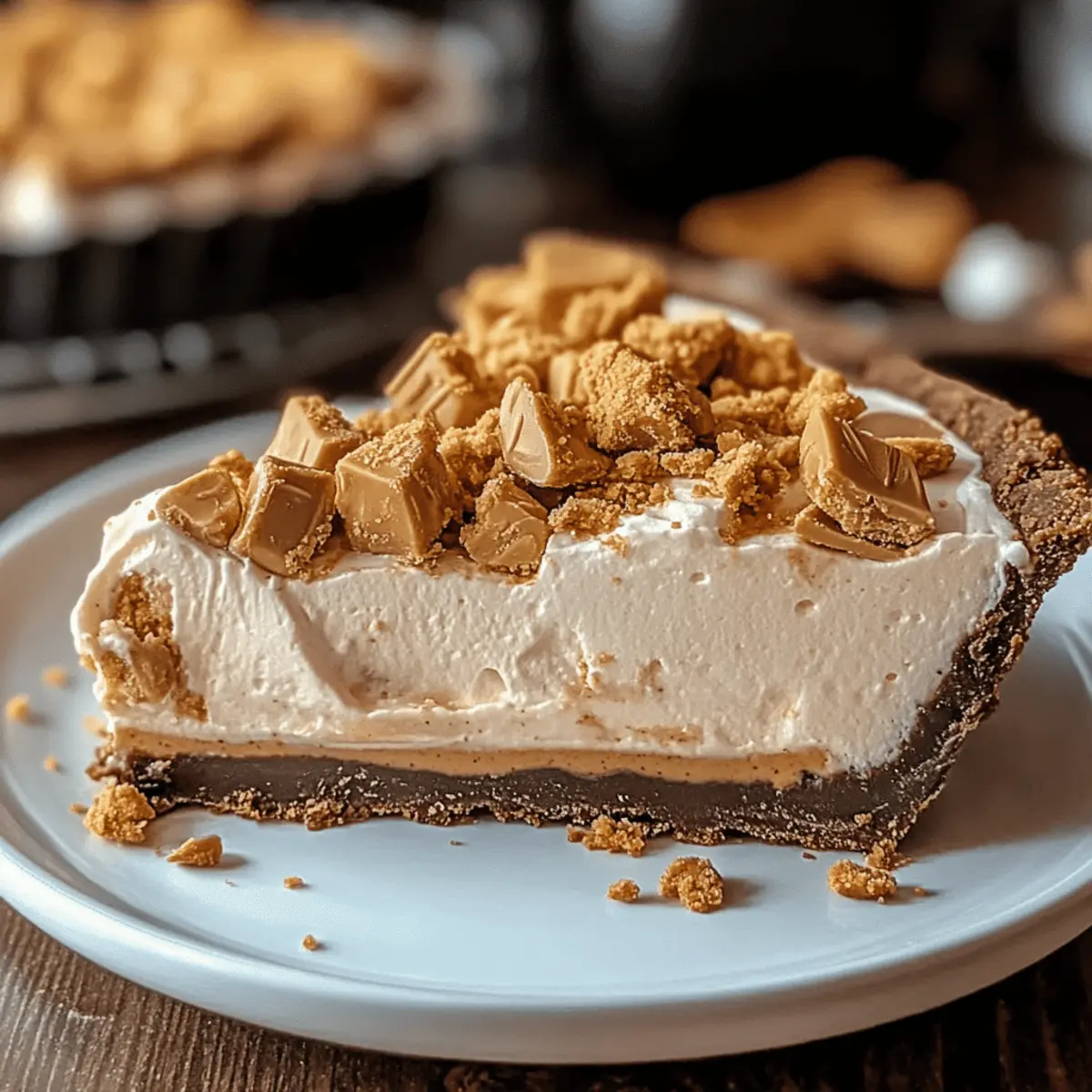 Indulge in Easy Butterfinger Peanut Butter Pie Bliss