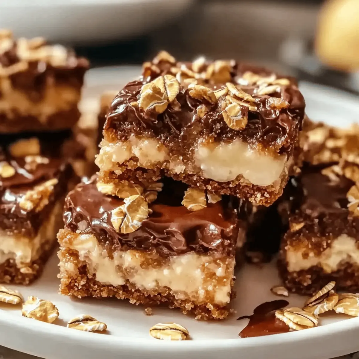 Indulge in Caramel Apple Cheesecake Bars for a Cozy Treat