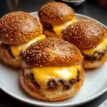 Cheeseburger Pretzel Bombs