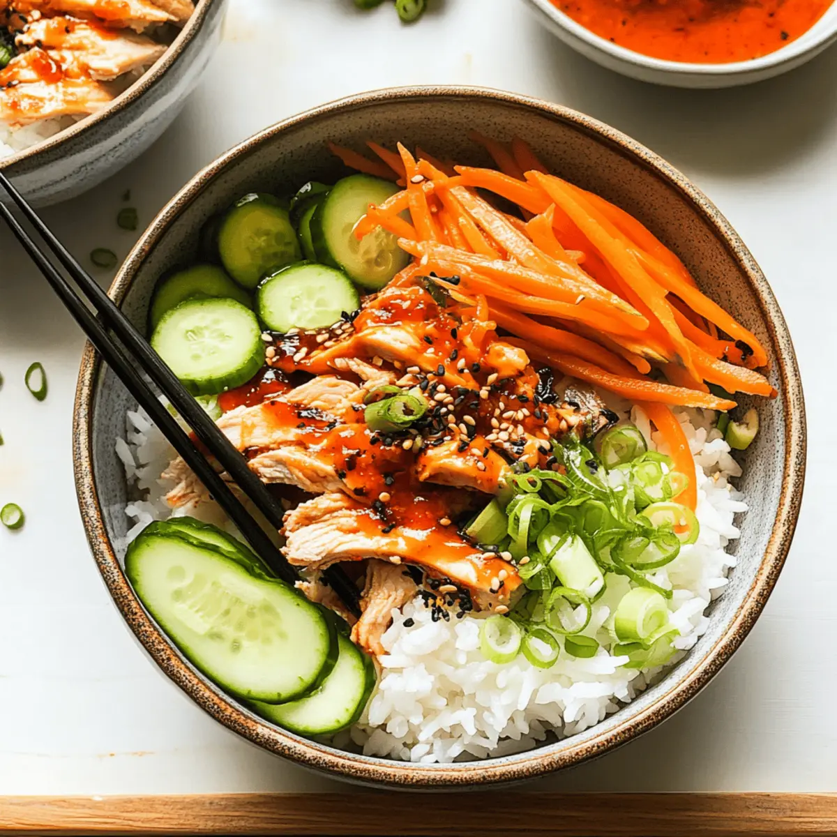 Irresistible Chicken Bulgogi Bowls with Gochujang Spicy Mayo