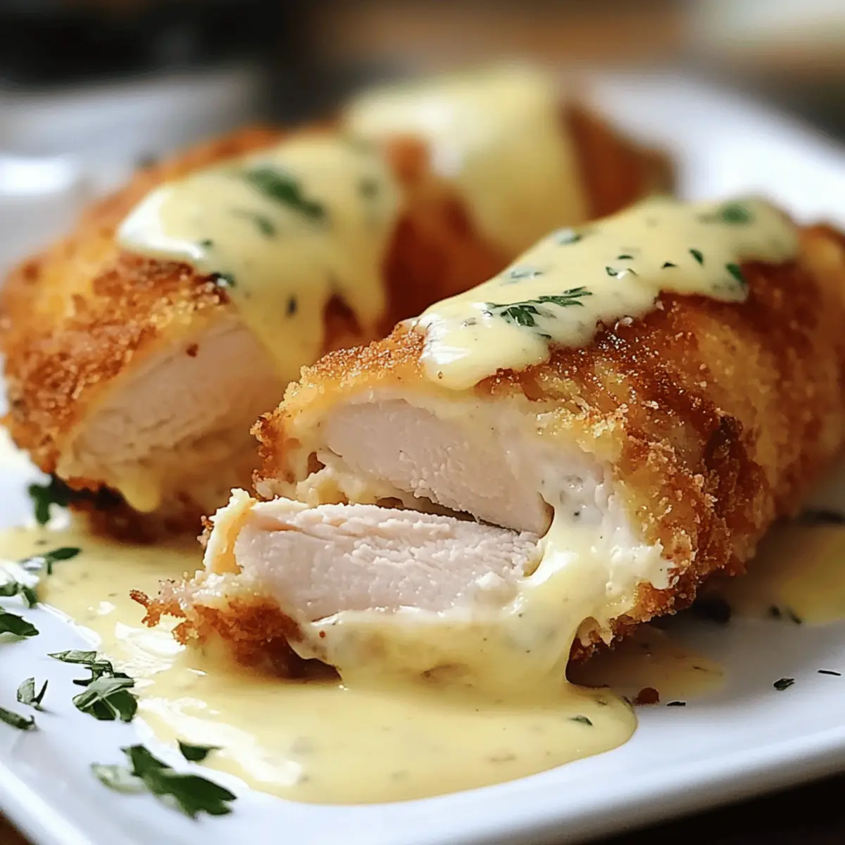 Irresistible Chicken Cordon Bleu with Swiss Cheese Delight