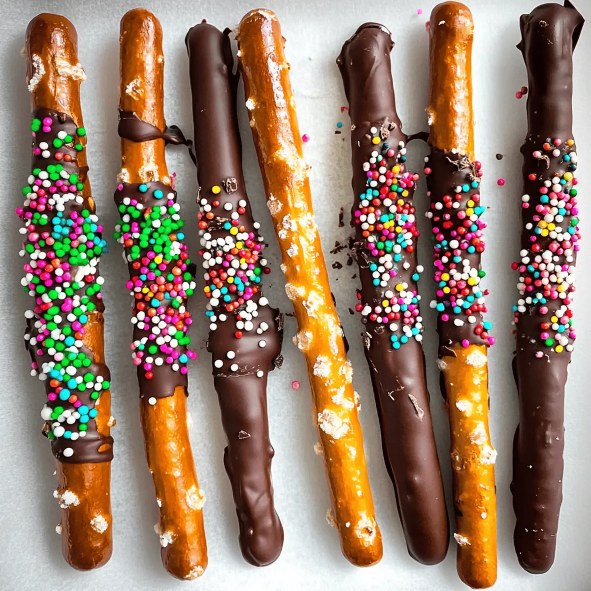 Irresistible Chocolate Pretzel Rods You Can Customize Today
