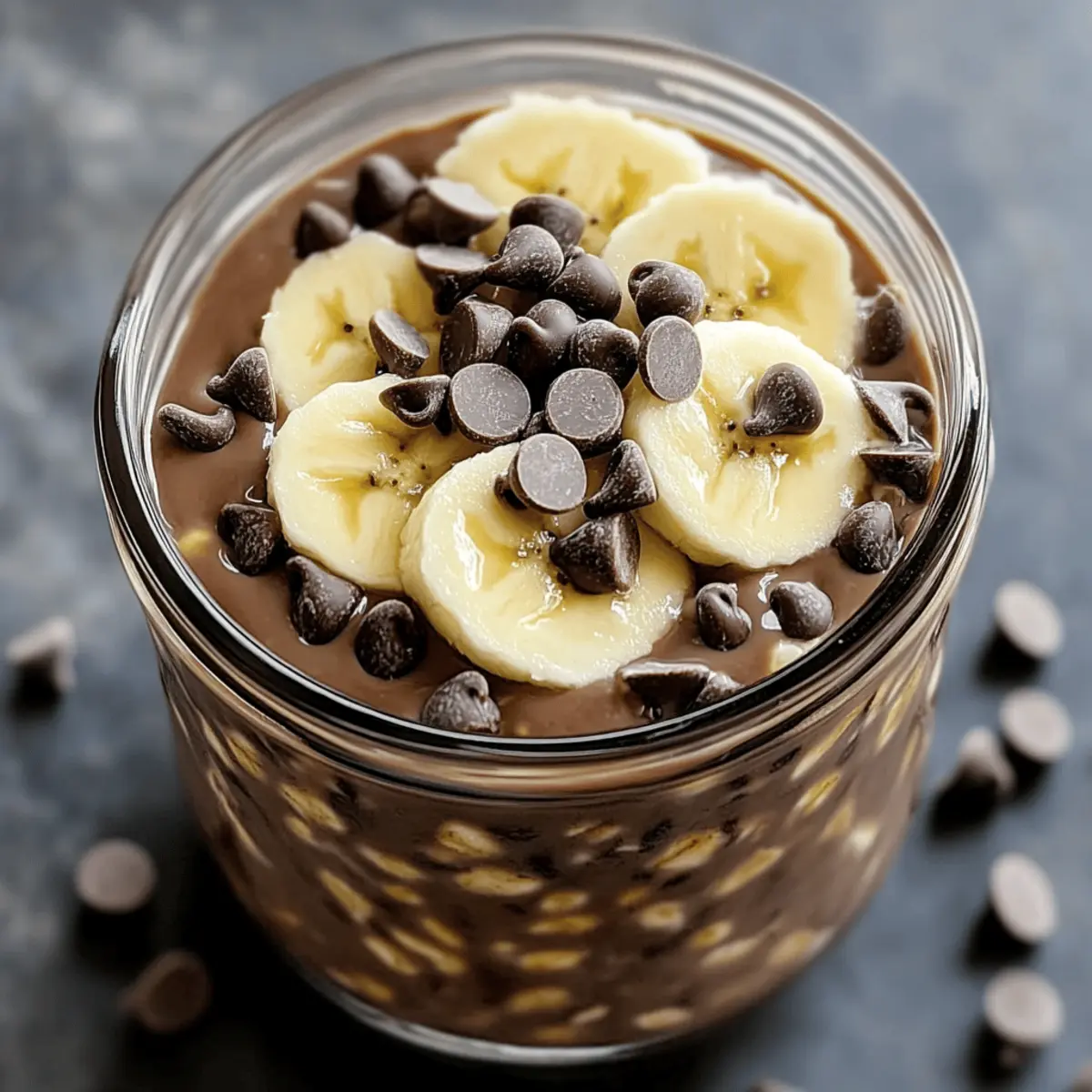 Creamy Chocolate Protein Overnight Oats for a Energizing Start