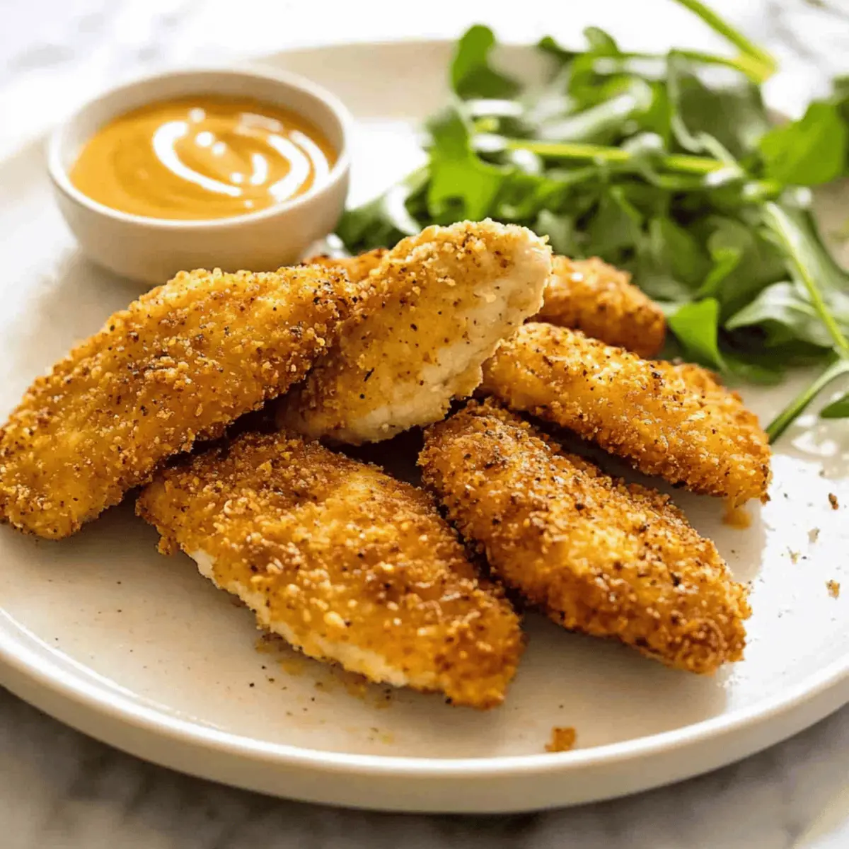 Crispy Oven Baked Chicken Tenders for a Healthier Feast