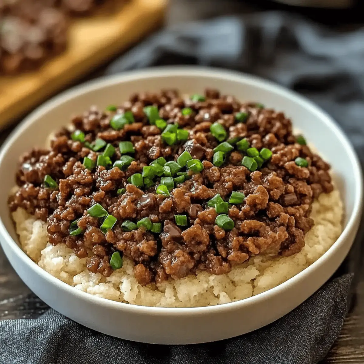 Delicious Korean Ground Beef Bowl: Super Easy and Flavorful