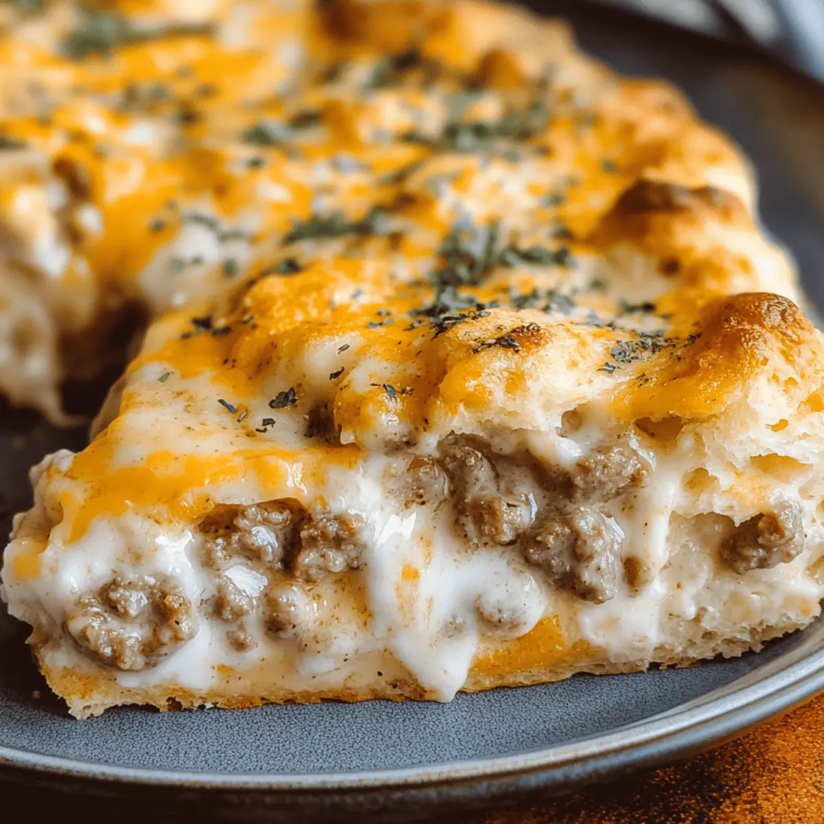 Easy Biscuits and Gravy Breakfast Casserole for Comfort Food Lovers