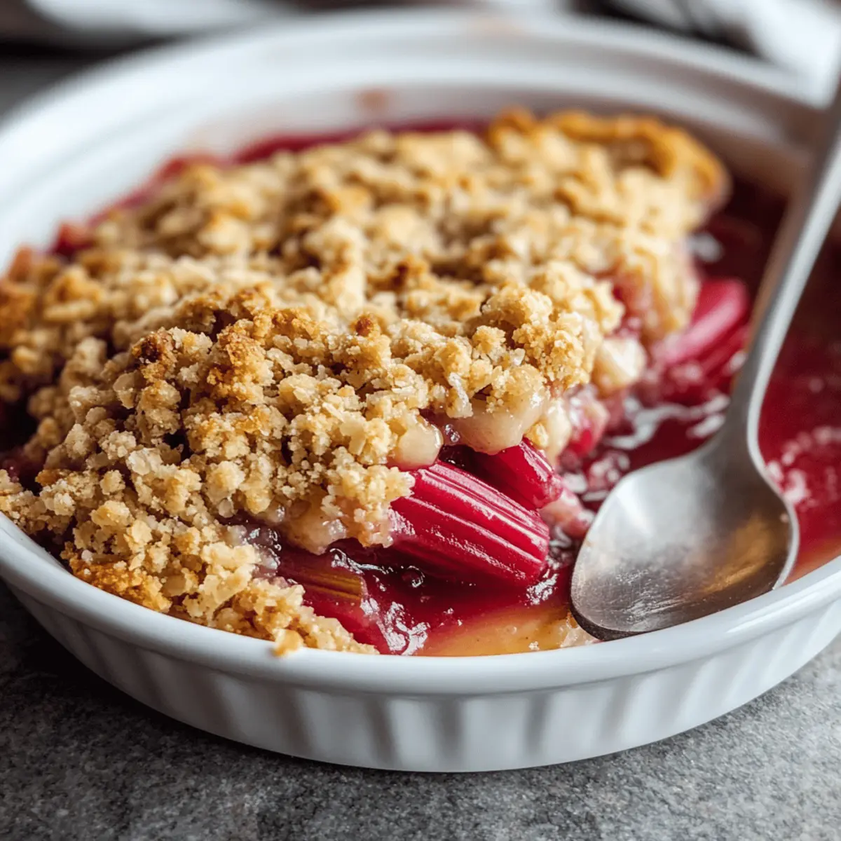 Delicious Easy Rhubarb Crisp for a Perfect Spring Treat