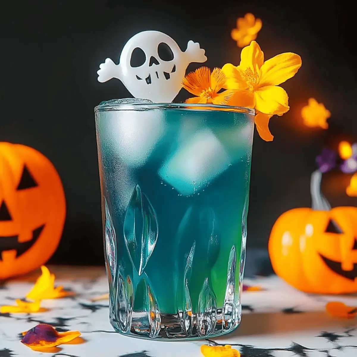 Ectoplasm Elixir Mocktail for Spooky, Refreshing Sips