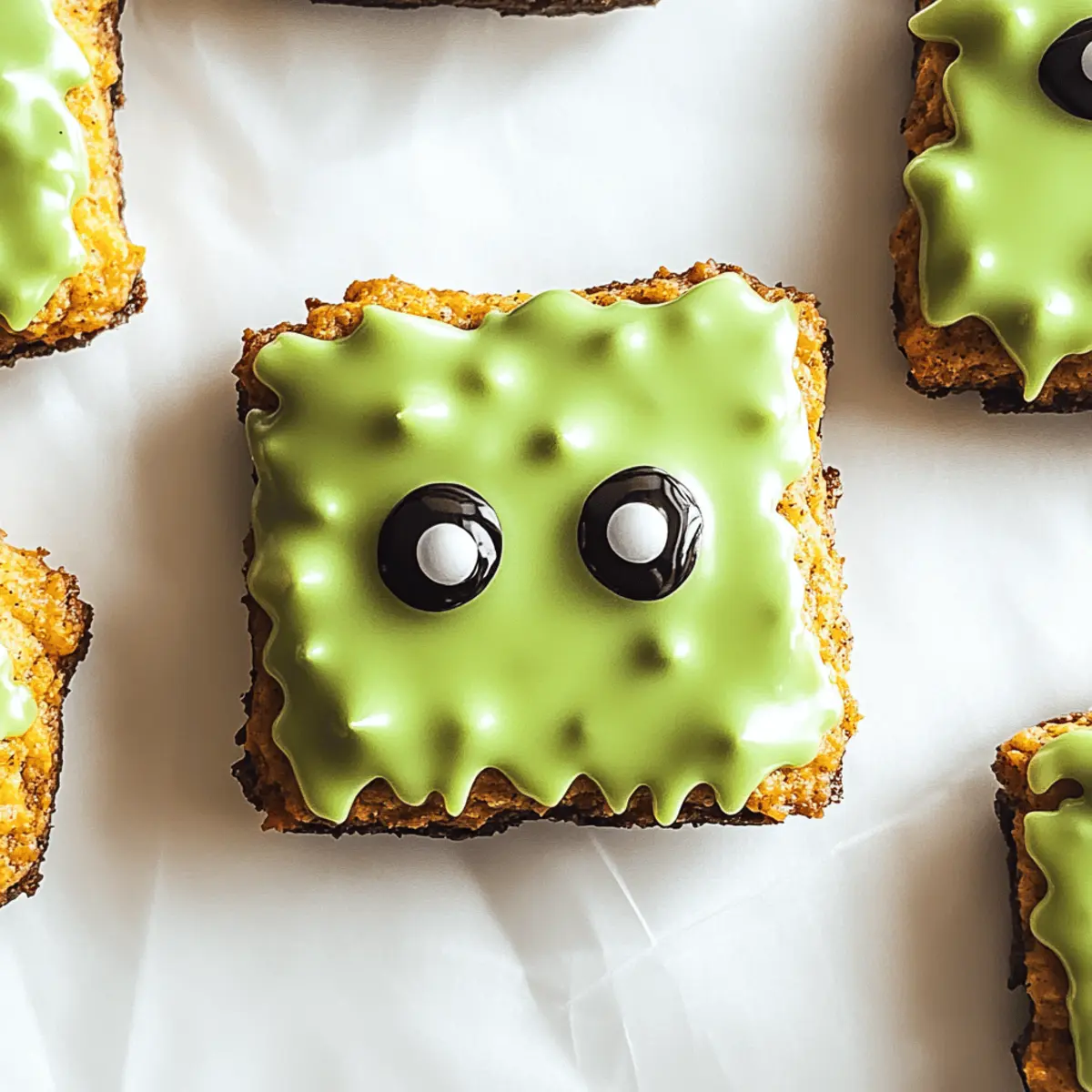 Frankenstein Rice Krispie Bars: Spooky Treats That Wow!