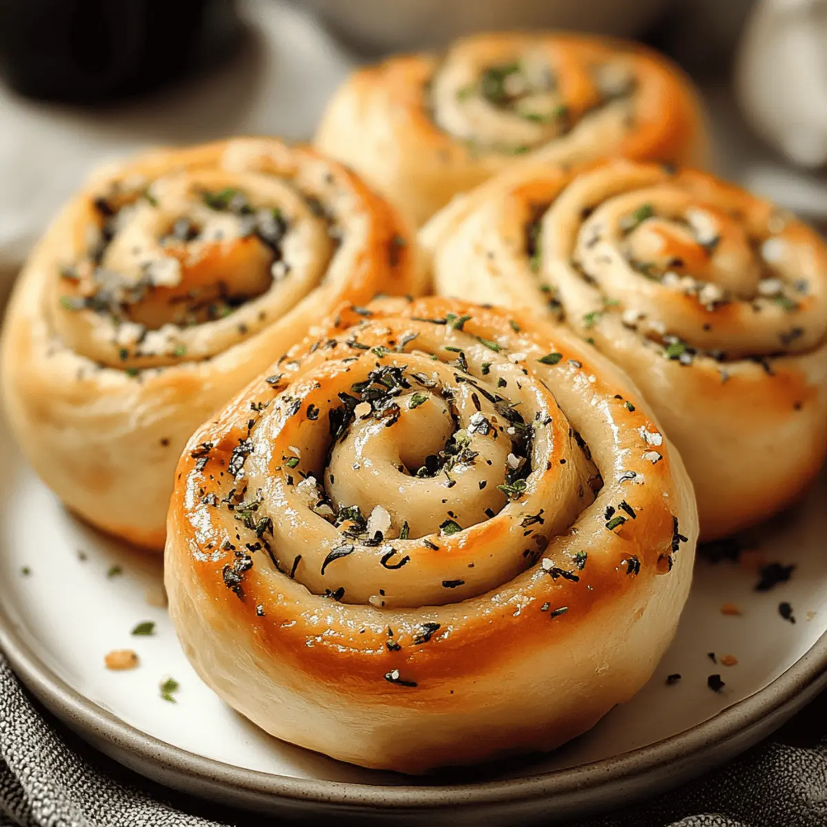 Garlic-Swirl Rolls That Melt in Your Mouth Every Time