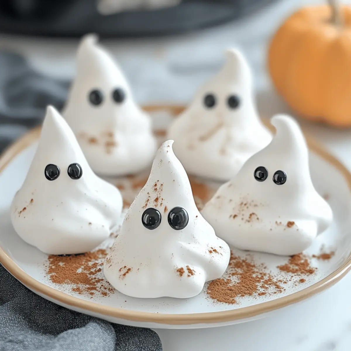 Delightful Ghost Meringues That Haunt Your Taste Buds