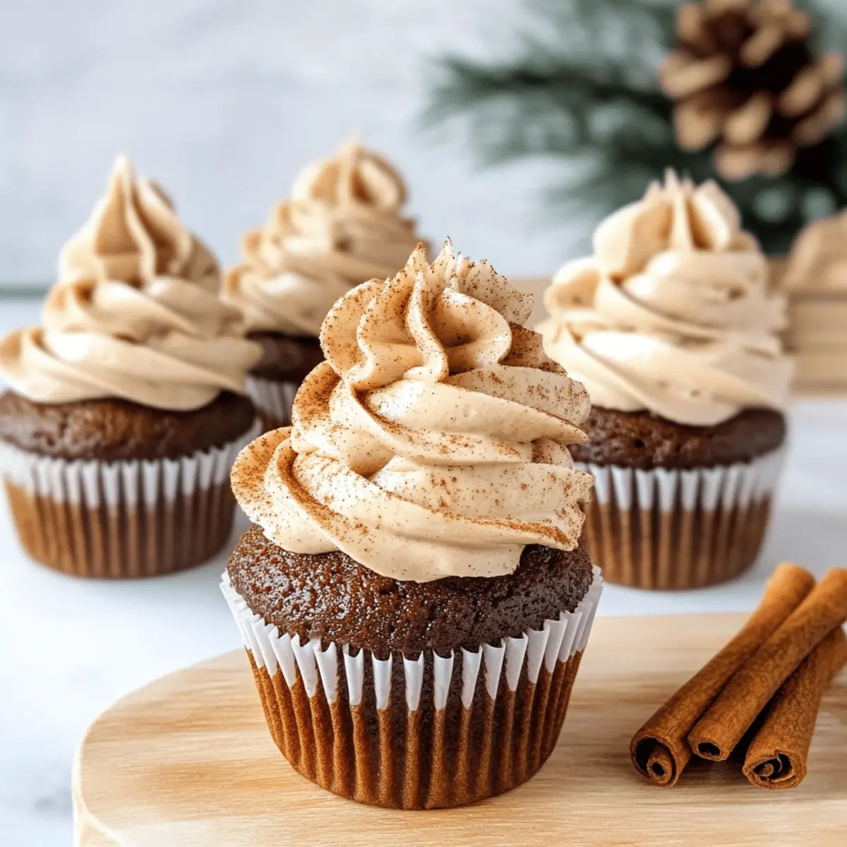 Gingerbread Latte Cupcakes: Your New Festive Favorite