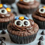 Halloween Bat Cupcakes