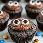 Halloween Bat Cupcakes