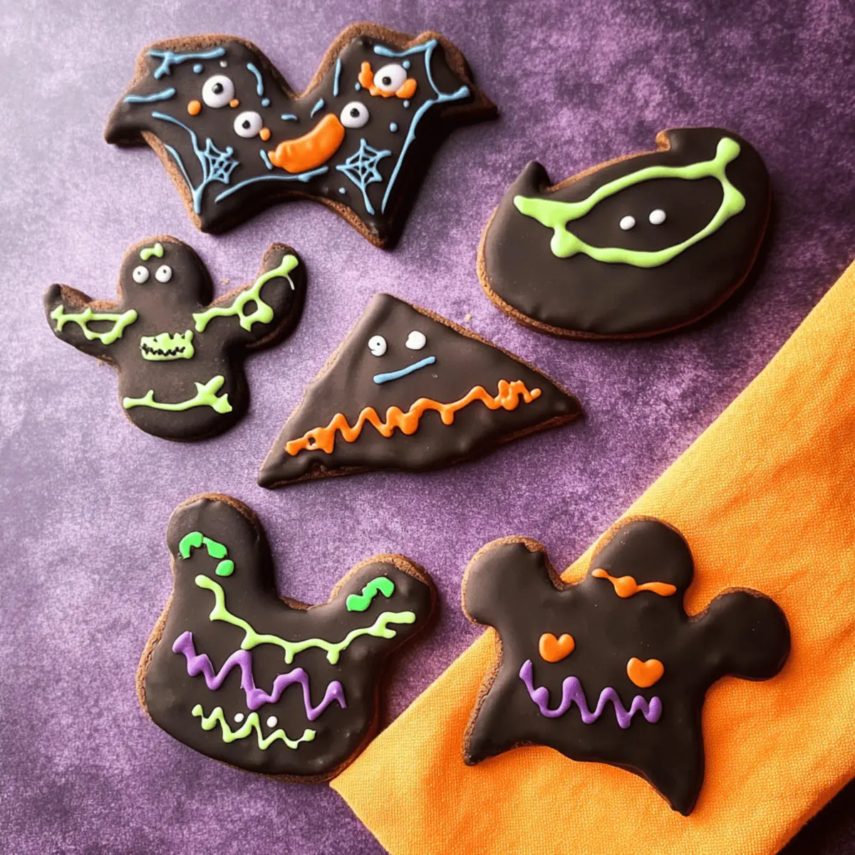 Delicious Halloween Decorated Cookies for Fun Family Fun