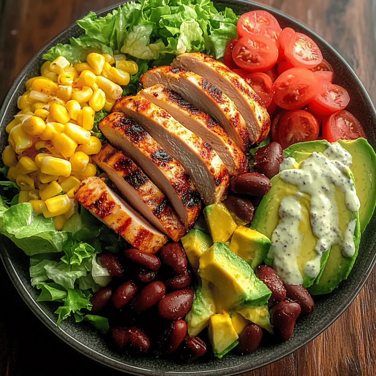 High Protein Southwest Chicken Salad for a Flavorful Boost