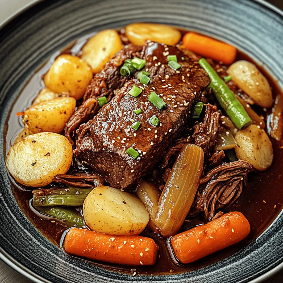 Korean Style Pot Roast: Comfort Food You Can’t Resist