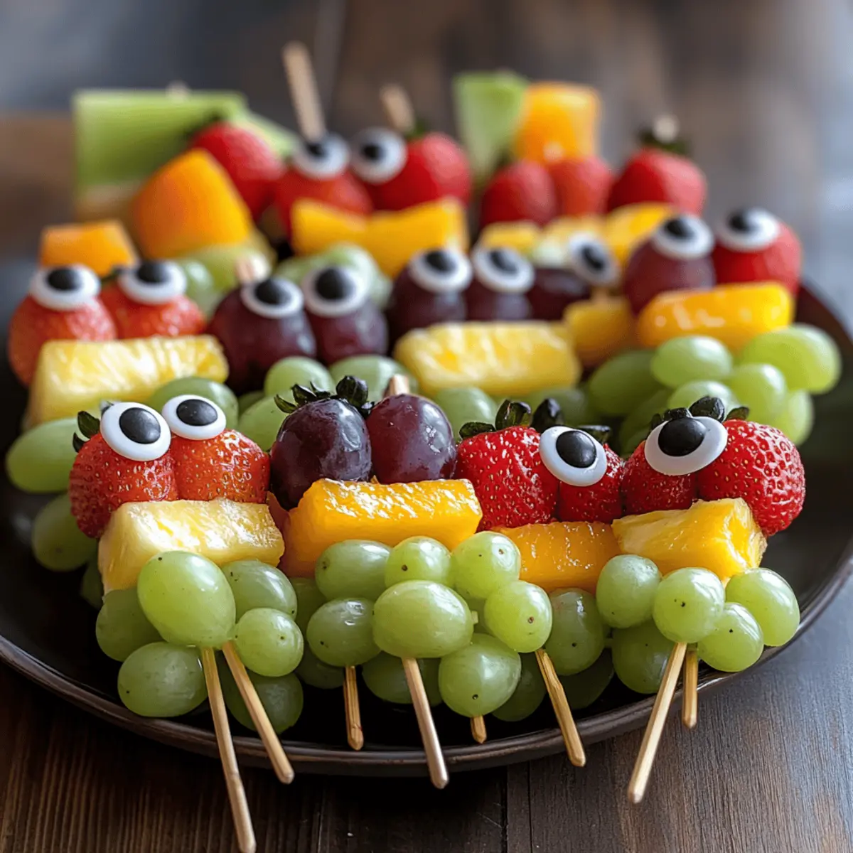 Monster Fruit Skewers: Fun, Healthy Treats for Halloween