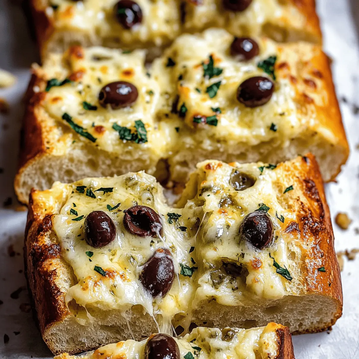 Savory Olive Cheese Bread: A Must-Try Comfort Snack