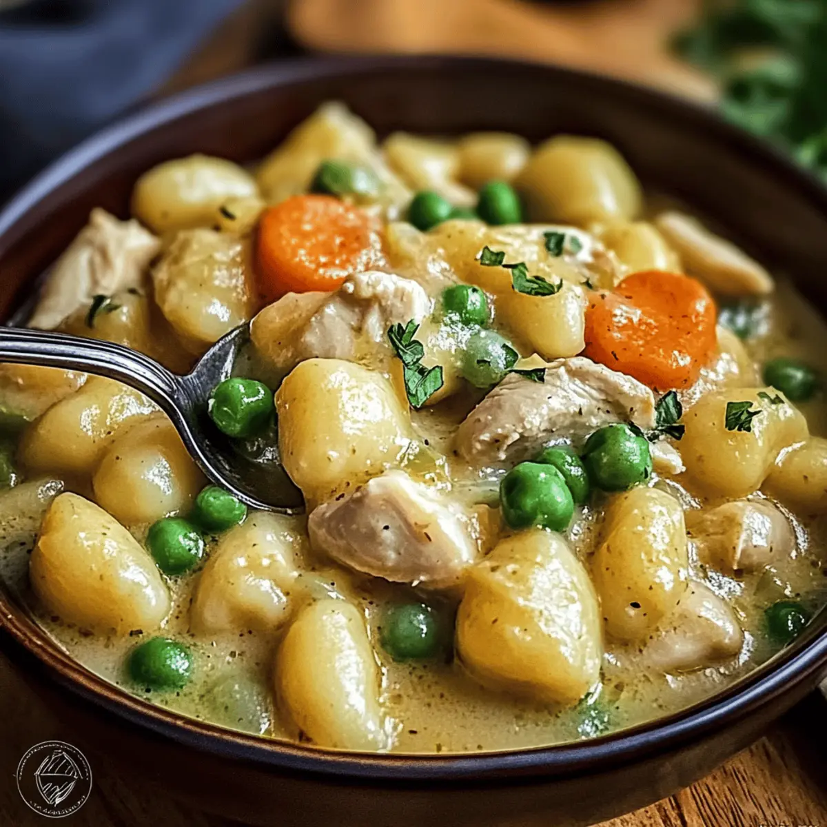 Cozy One Pot Gnocchi Chicken Pot Pie for Busy Nights