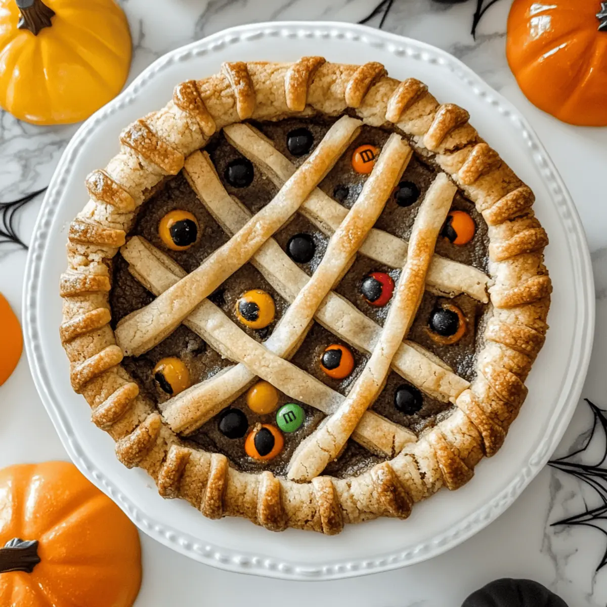 Irresistibly Spooky Poison Apple Pie for Halloween Fun