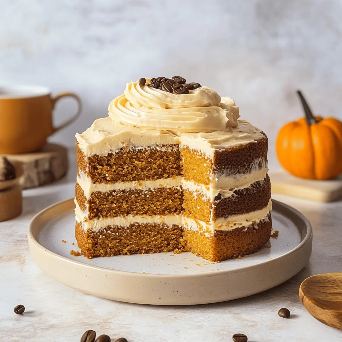 Pumpkin Spice Latte Cake That’ll Warm Your Heart