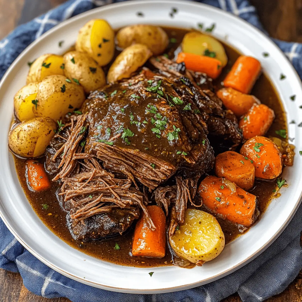 Slow Cooker Pot Roast: Savory Comfort in Every Bite